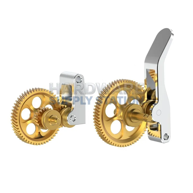 

Комплект для подачи латекса DLC Gold Gear, аксессуары для 3D-принтеров, экструдер Tuozhu A1/A1mini, латунь, цельнометаллический