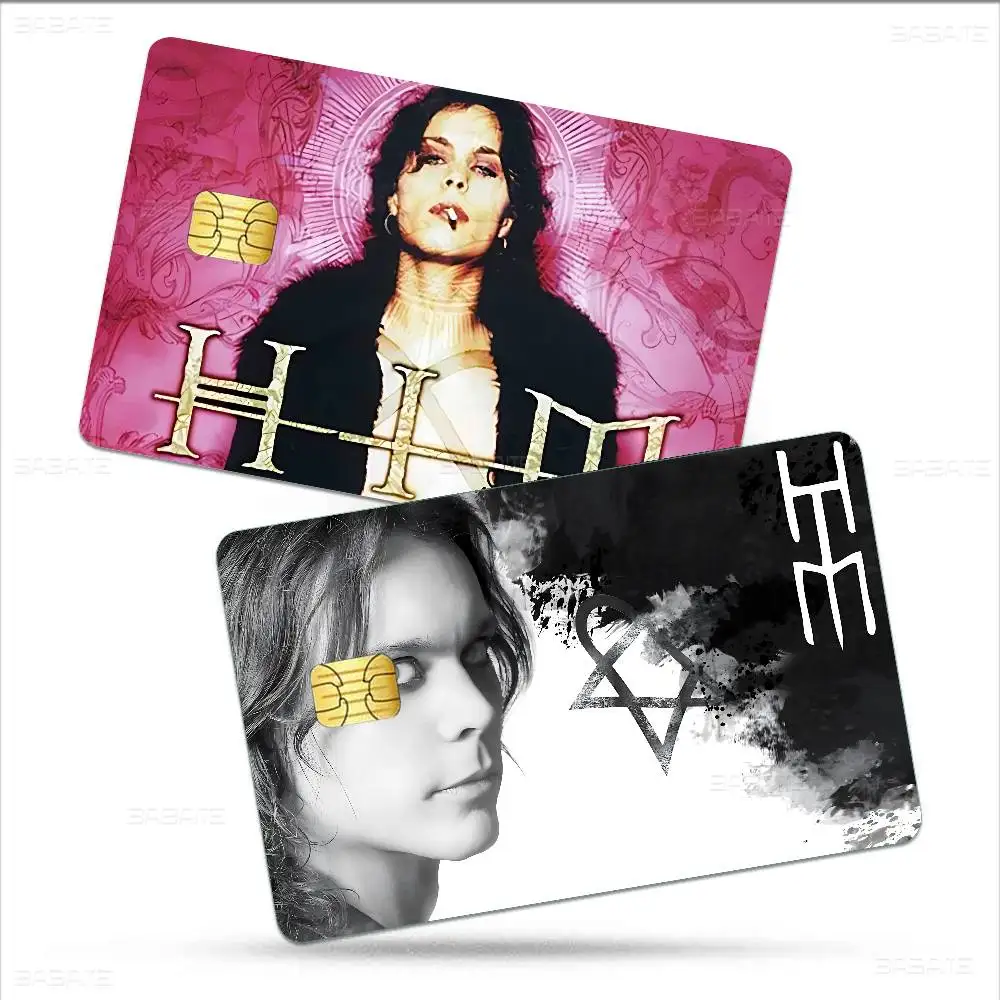 Classic Metal Band His I-Infernal M-Majesty Anime Cartoon Sticker Film Skin for Credit Card Debit Bank Bus Card