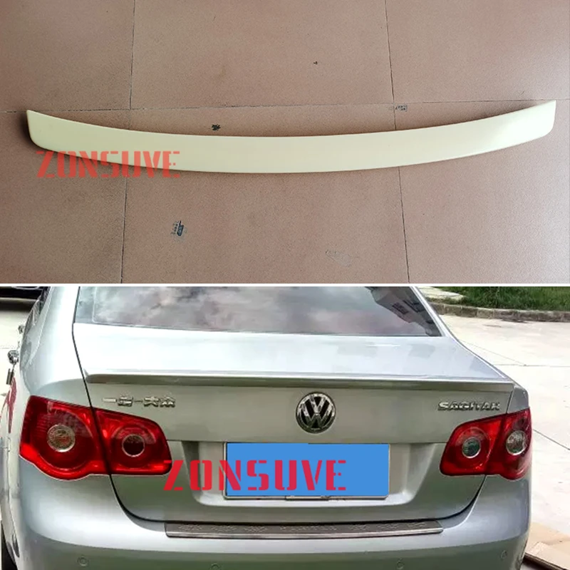 

Для Volkswagen VW Jetta MK5 2009-2011 год спойлер ABS пластик заднее крыло багажника комплект кузова автомобиля аксессуары