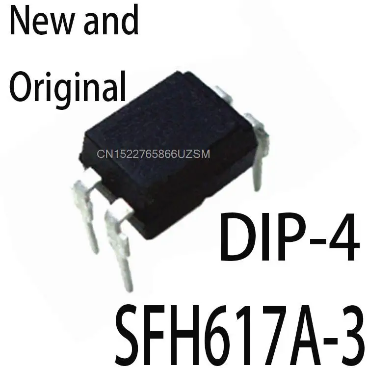 10PCS New and Original  SFH617A-4 DIP-4 SFH617 DIP SFH617A DIP4 SFH617-3 optocoupler SFH617A-3