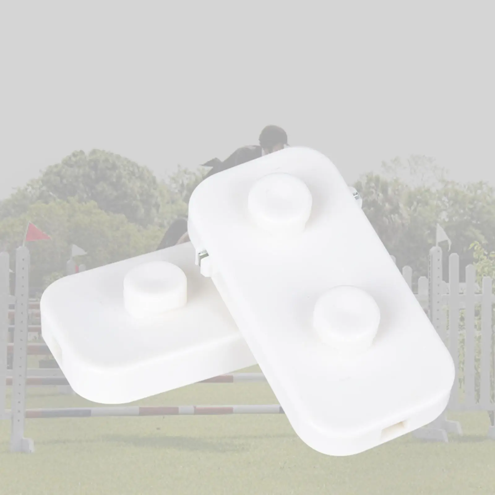 2x Horse Competition Breakaway Jump Cups Adapters latches Security Locks Riders for Obstacles Poles Cups