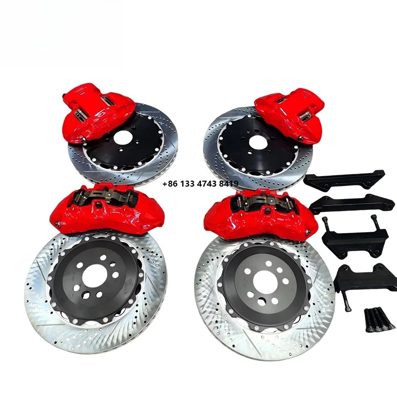 

4-Piston 6-Piston Brake Calipers Full Kit with All Hardware, Temperature Resistant, Suitable for Racing and Daily Use Cars