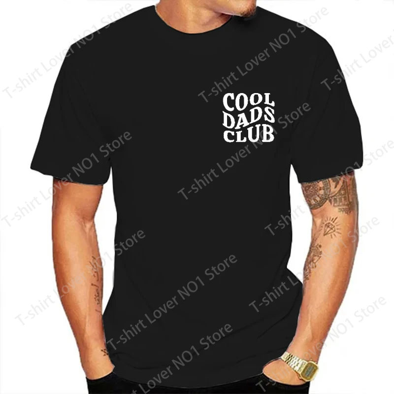 

Cool Dads Club Tshirt Father's Day Funny Husband T-Shirt Daddy Dad To Be T Shirt Men Oversized Male Clothes Gifts
