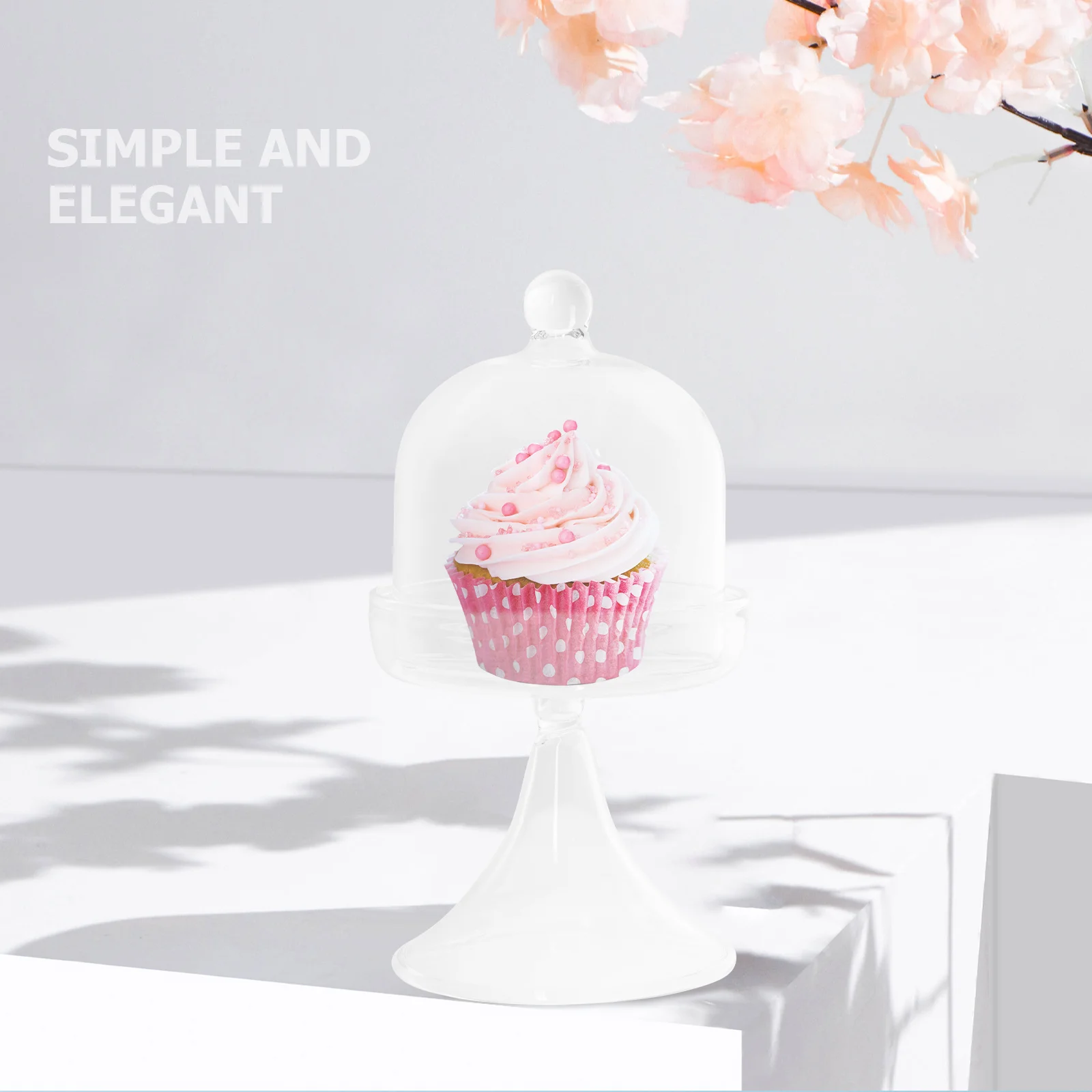 

1Set Transparent Cake Plate Protective Food Cover Decorative Dessert Tray Household Cake Storage Heat Preservation Fresh Keeper