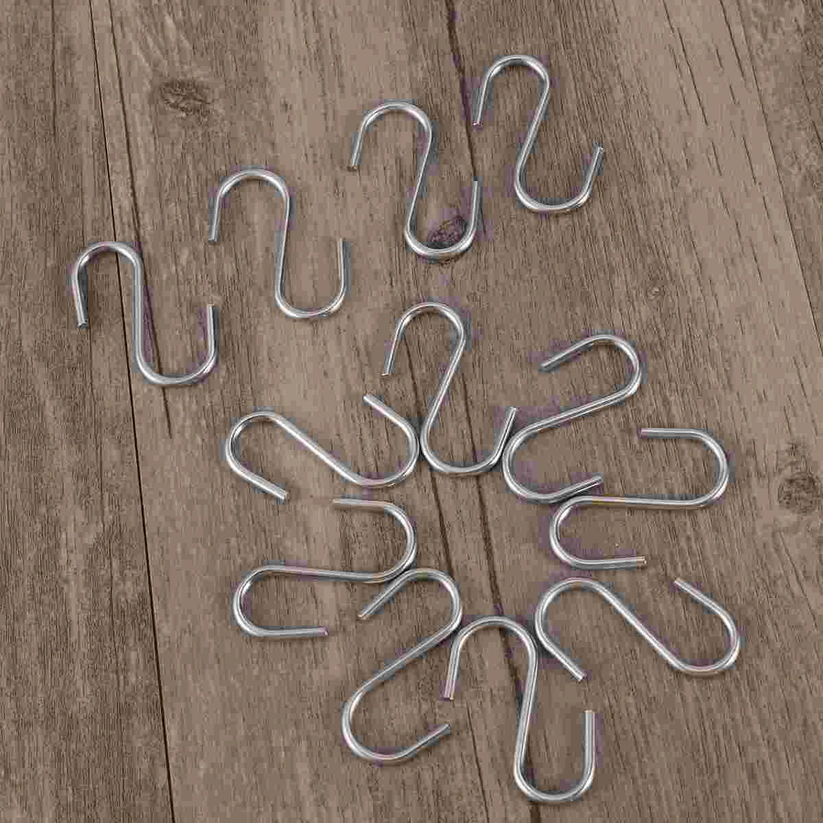10 Pcs Kitchen Hooks Heavy Duty Hangers Coat Pothook over The Door Racks for Clothes