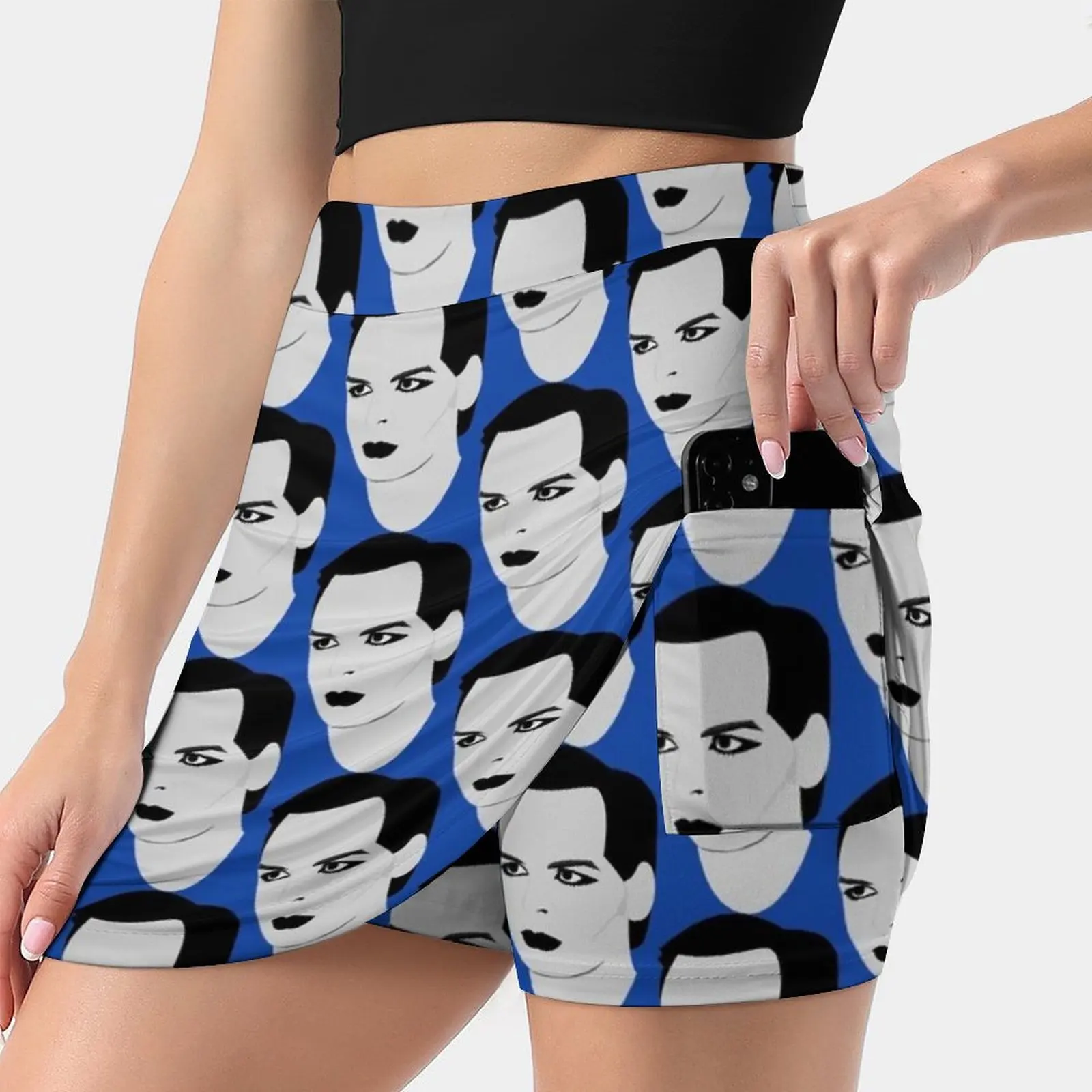 Gary Numan Korean Fashion Skirt Summer Skirts For Women Light Proof Trouser Skirt Gary Numan 80S Synth Pop Synthesizer Pop