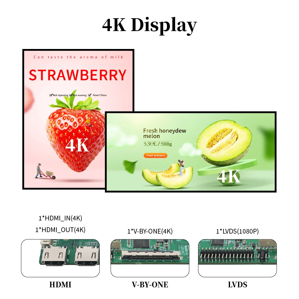 M79V MT9679 MTK Board 4GB TTL Ethernet VbyOne 4K LVDS RS485 ARM Embedded Industrial Motherboards for AIoT Smart Robot