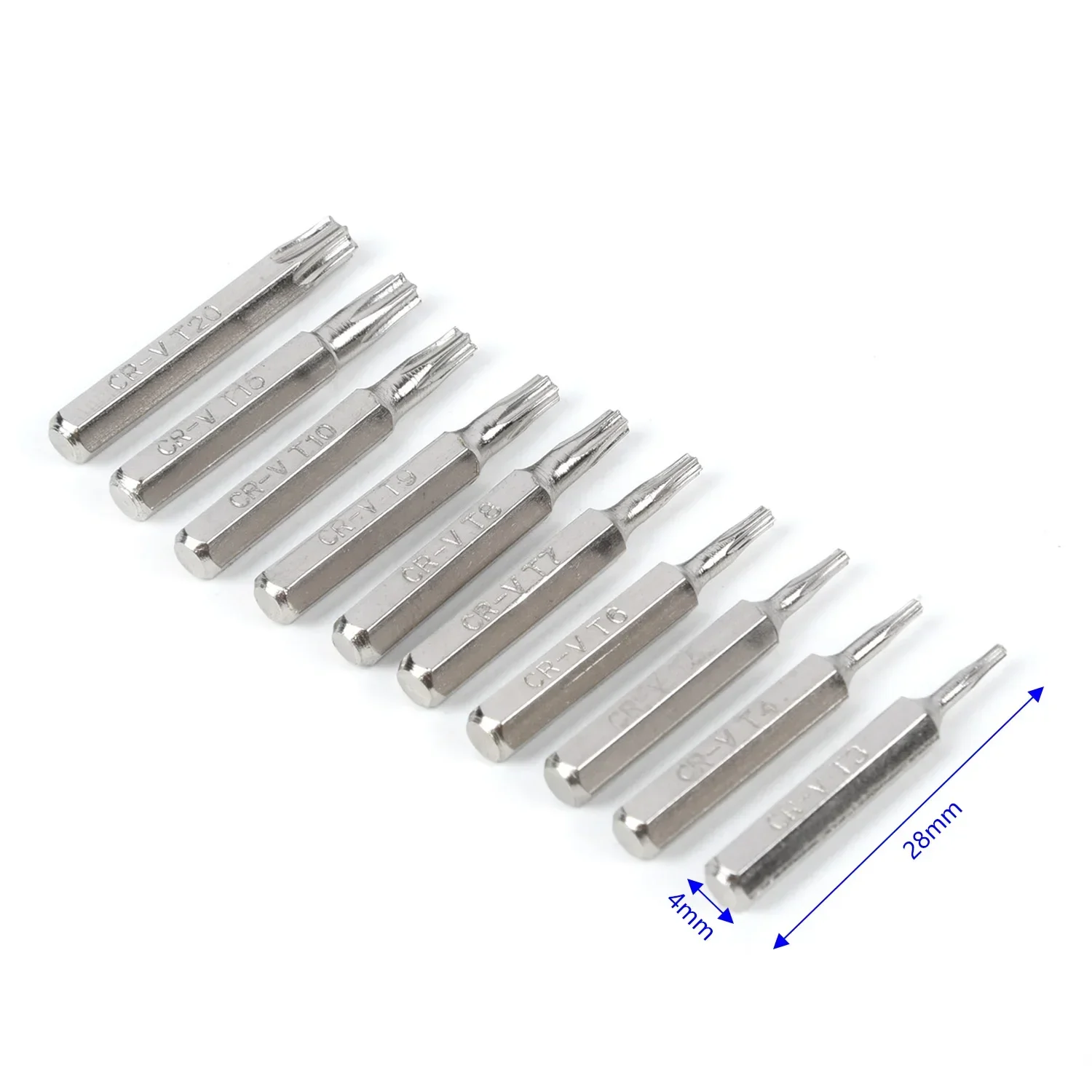 Nutdriver Torx Head Screwdriver Bit Repair Maintenance Electronic Accessories Metal Driver Nut Hand Tools 10pcs