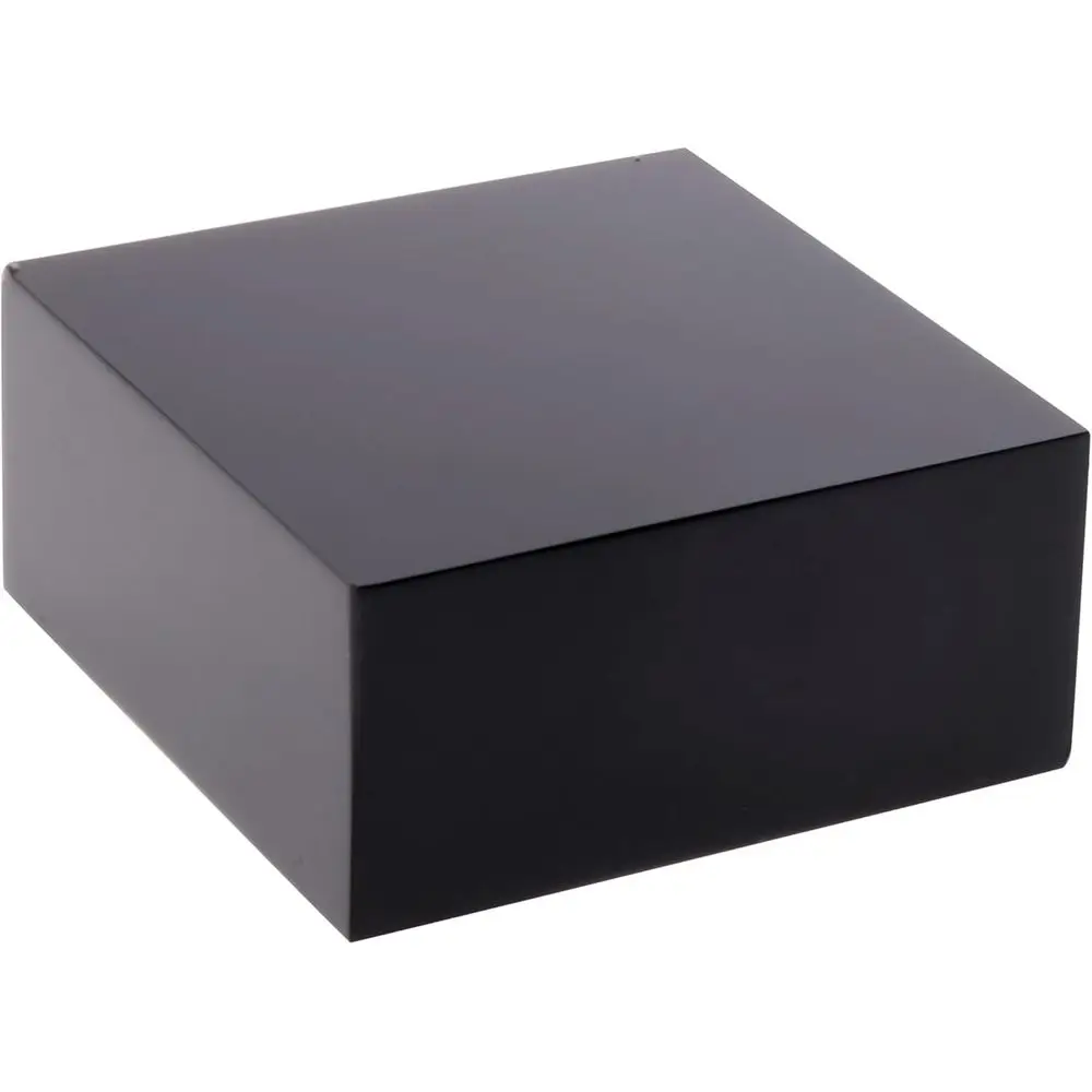 

1 High x 2 Wide x 2 Deep Black Acrylic Square Display Blocks, 6-Pack