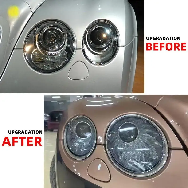 Diamond Full LED Headlamp for Bentley Continental GT/Flying Speed 2006-2012 Plug Play New Upgrade 6000k Color Temperature 12V