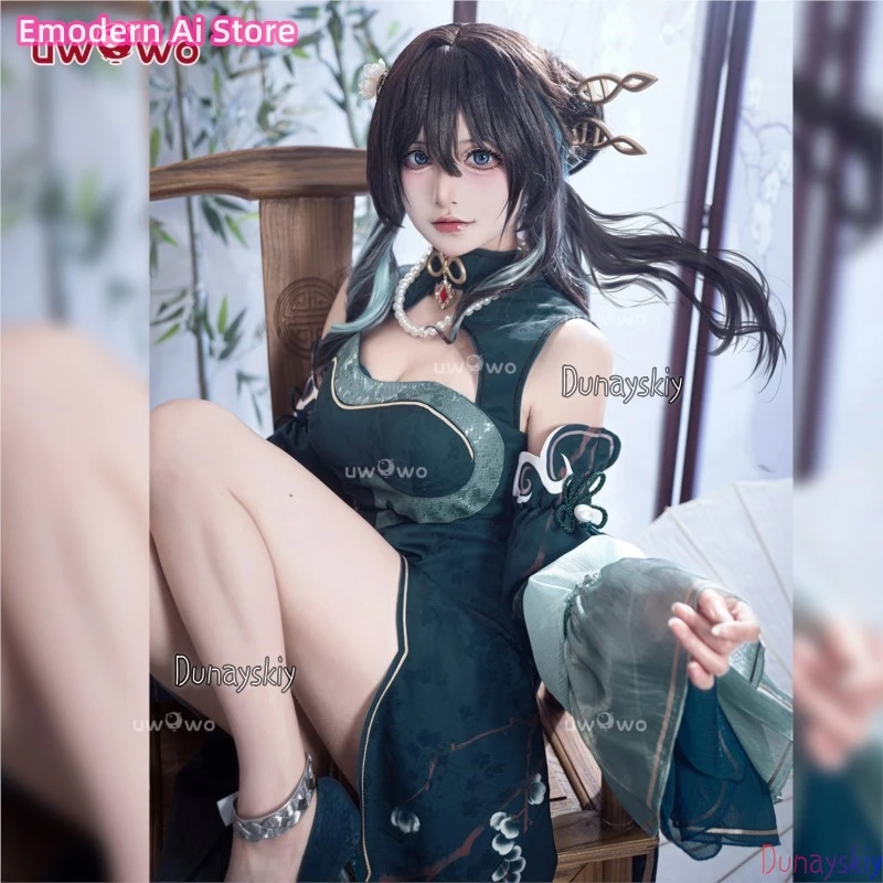 

Ruan Mei Cosplay Honkai Star Rail Fanart Ruan Mei Ruanmei Qipao Ver. Cosplay Costume Halloween Costume Sexy Dunayskiy@#%