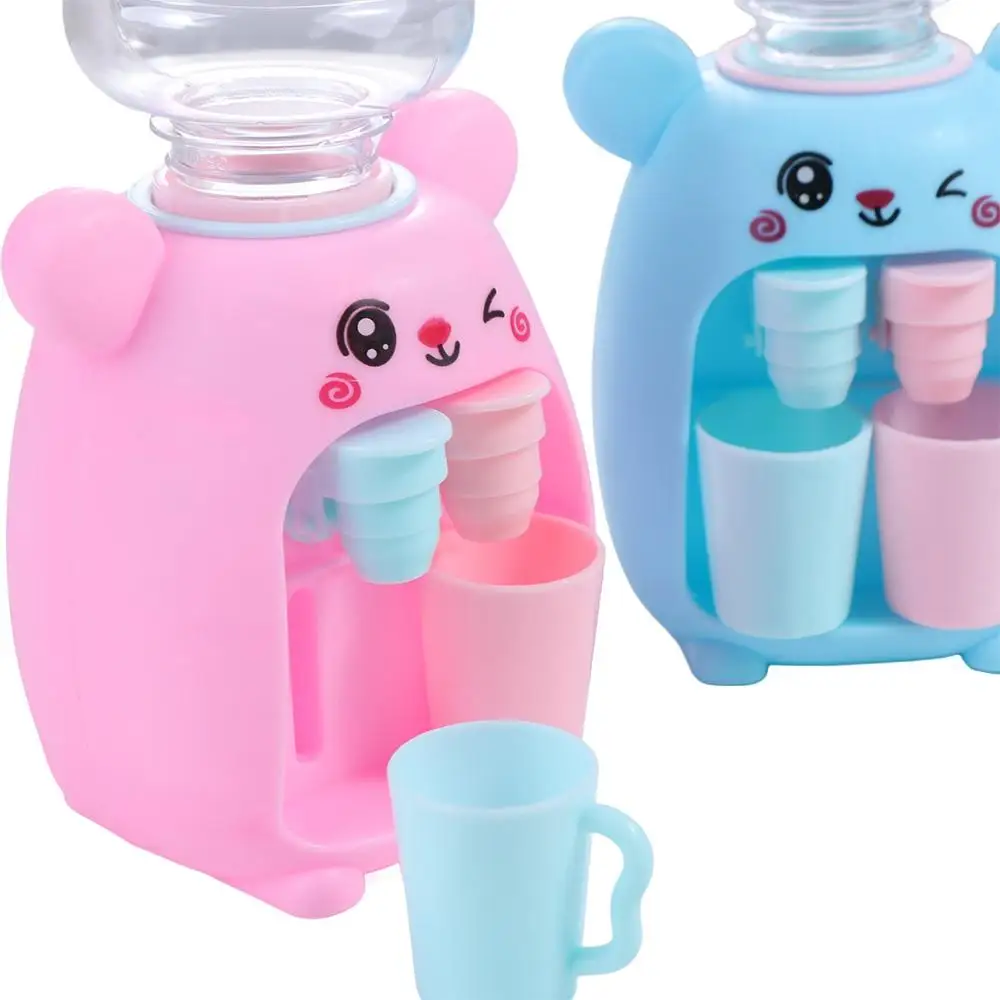 Suco frio simulação de leite dispensador de água mini dispensador de água máquina fonte potável brinquedo