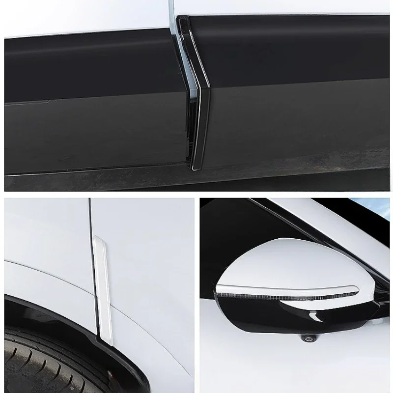 Door Anti-collision Strip For Avatr 07 Hidden Rearview Mirror Anti-scratch Protection Anti-scratch Strip Accessories Decoration