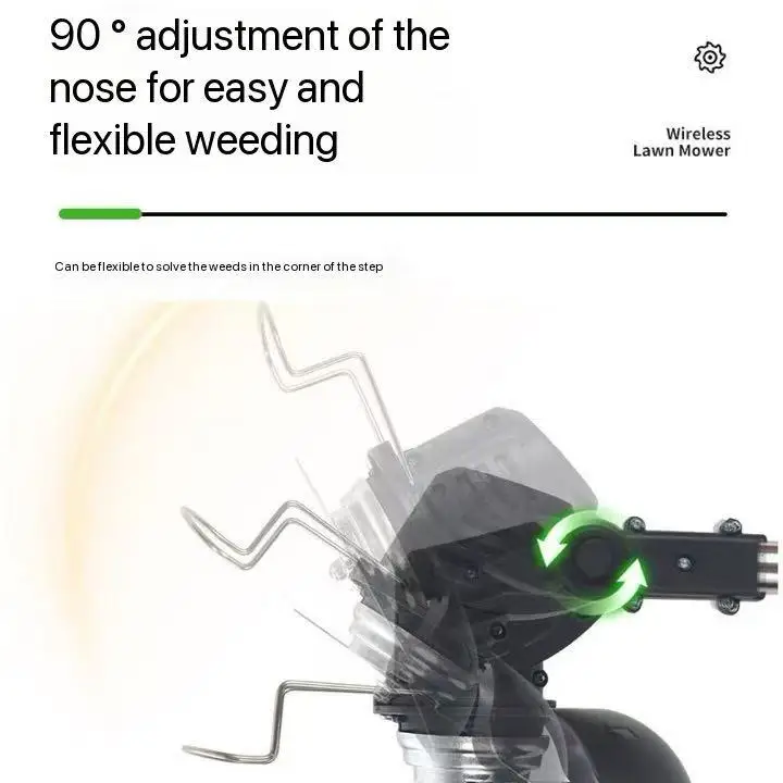 24V Battery-Powered Industrial DIY Power Trimmers Multi-Functional Steel Metal Cutter 125cc Cordless Lawn Mowers Tool Grass