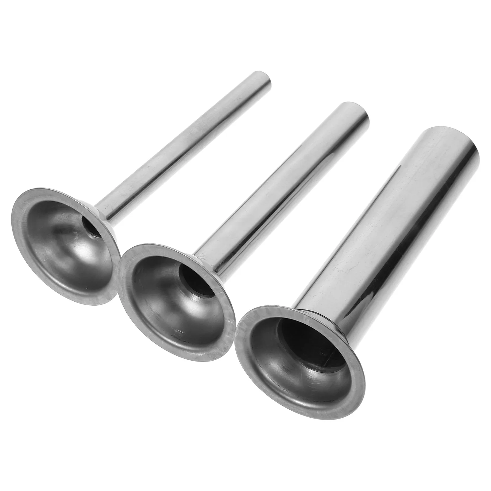 

Stainless Steel Sausage Stuffer Filler Tube Meat Grinder Kit Safe Easy Clean Homemade Sausage Maker Kitchen Tool