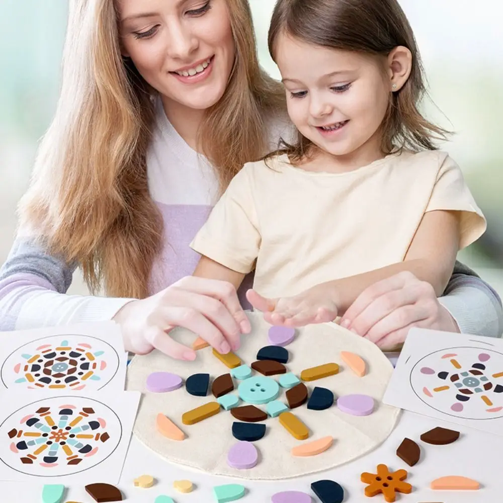 Puzzle en bois de forme géométrique, jouet éducatif Montessori en forme de couleur, pensée logique assortie