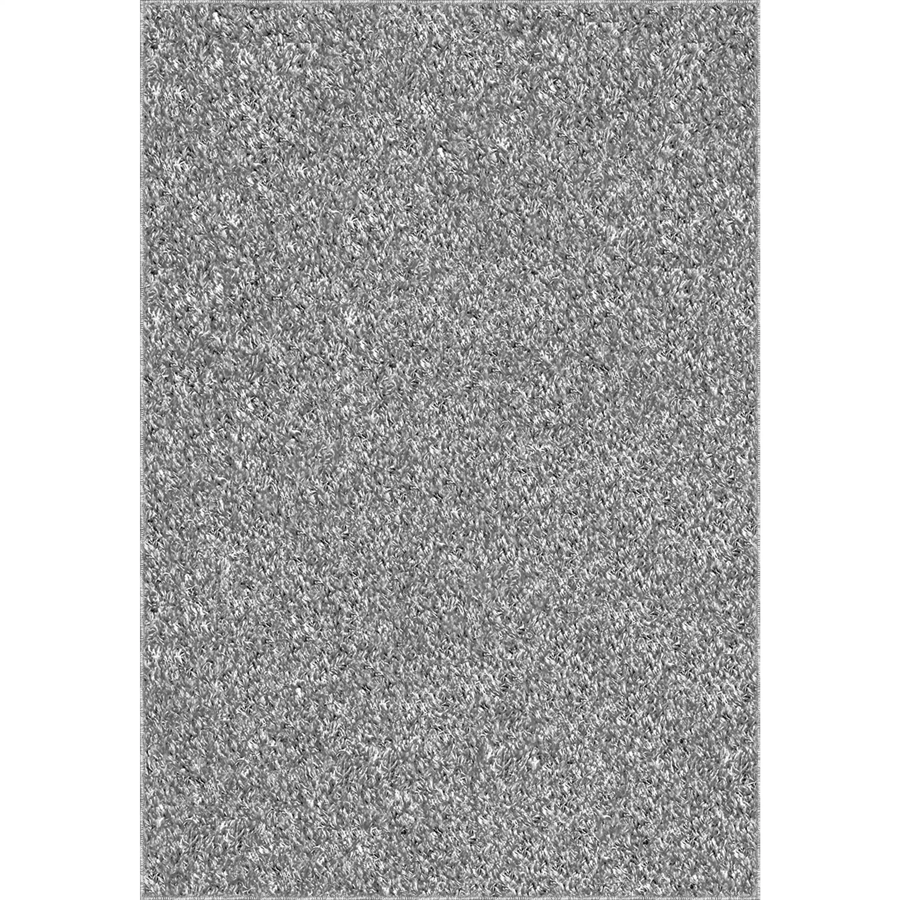 

Коврик из микрофибры Plush Solid Shag Accent, 31 X 45, серый