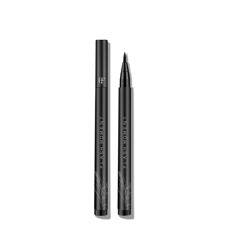 Punta in cotone punta per Eyeliner liquido nero liscio ad asciugatura rapida trucco per occhi impermeabile a lunga durata resistente al sudore