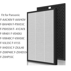 HEPA filter Set Replacement For Panasonic 55C F-PXH55C F-VXH50C F-VXH50R F-AAV40V Dust Filter Air Purifier Parts