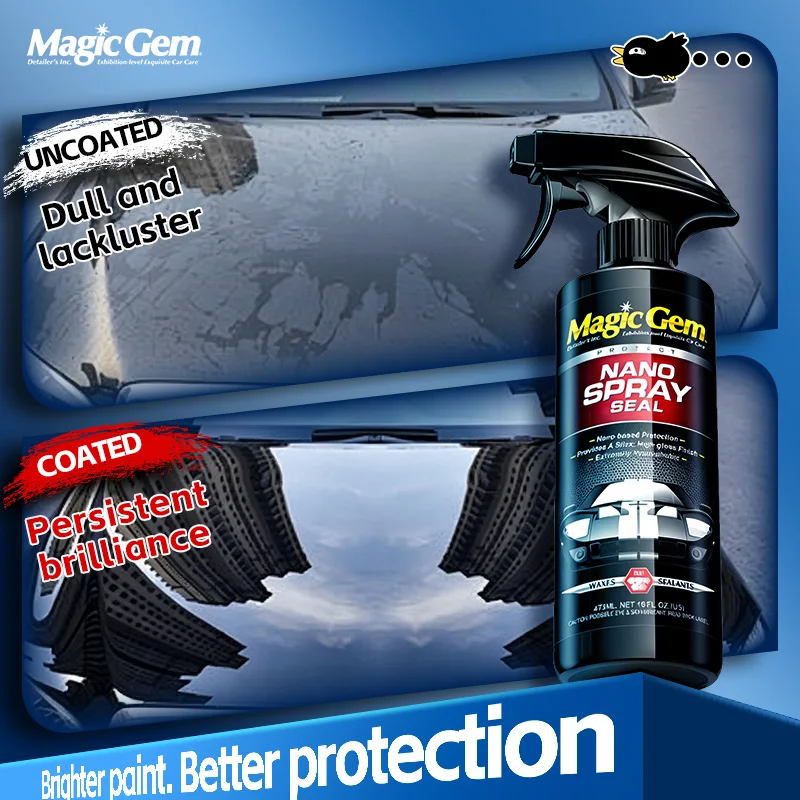 Revestimiento Cerámico Nano para Autos Magic Gem, Revestimiento Líquido Nano Cristal, Capa Hidrofóbica, Agente de Pulido de Pintura, Nanos para Toyota