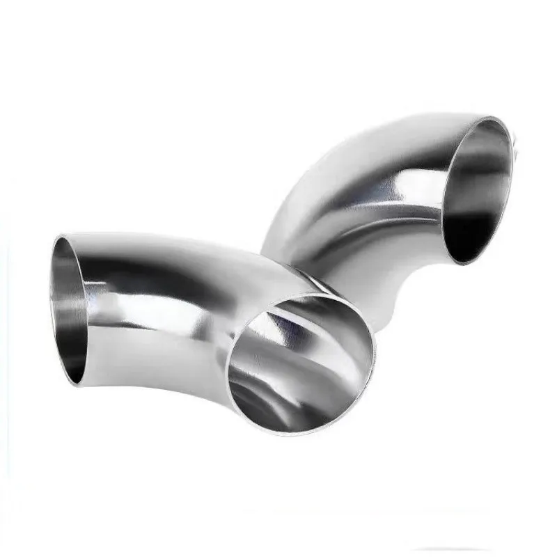 O/D 12.7/16/19/22/25/28/32/34/38/45/51-219mm 304 Stainless Steel Elbow Sanitary Welding 90 Degree Pipe Fittings