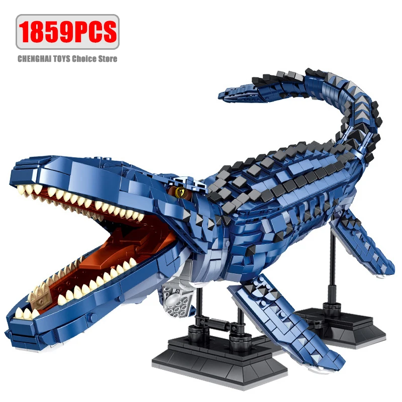 Jurassic Park Dinosaur World Bouwstenen Tyrannosaurus Rex Bricks Sets Brachiosaurus Jongen Speelgoed Kinderen Kerstcadeaus