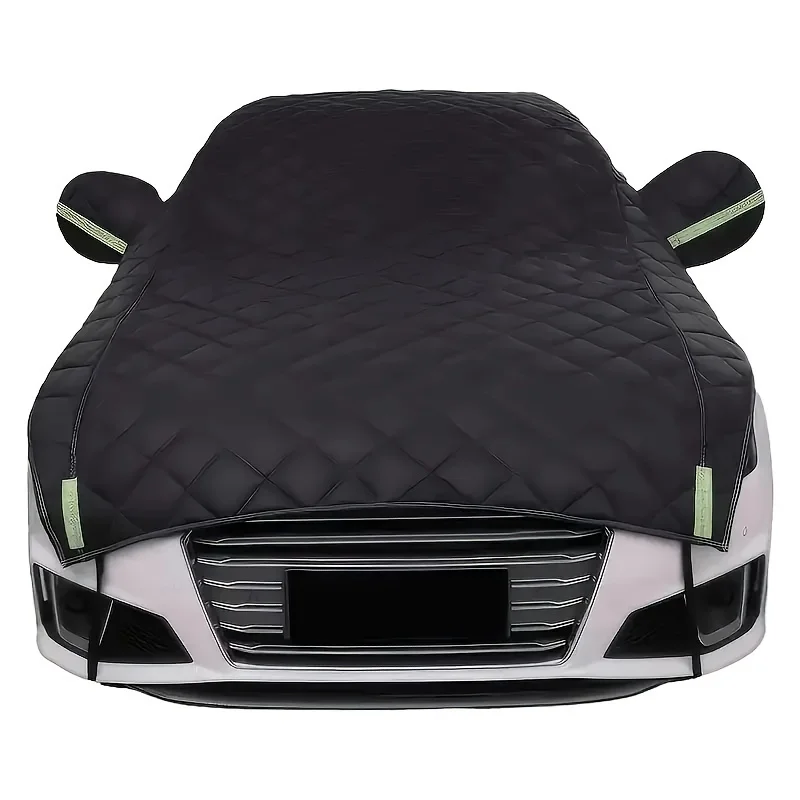 Thickened Non-Woven Lining Hail Protector Car Cover: Anti-Scratch, Reflective, Waterproof - Suitable for Suvs And Sedans