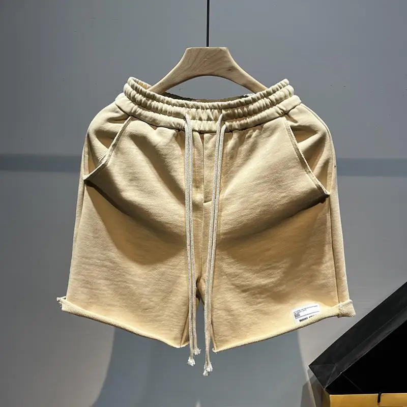 

Loose Straight Leg Men's orts American Retro Sle Casual Wear Summer Breathable Comfortable Faionable Teenage Sle