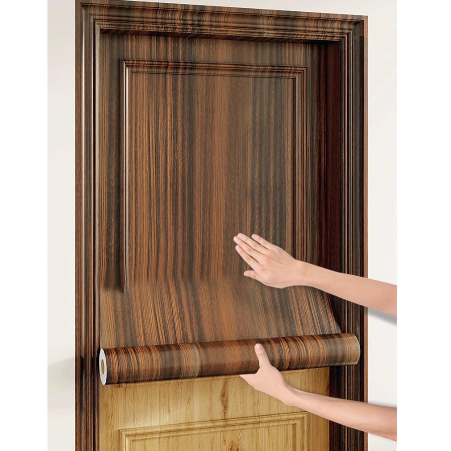 55/40 سنتيمتر الخشب الحبوب ورق حائط من الفينيل لباب خزانة خزانة الجدول الأثاث مقاوم للماء ملصقات بمادة لاصقة ديكور المنزل Fil #5