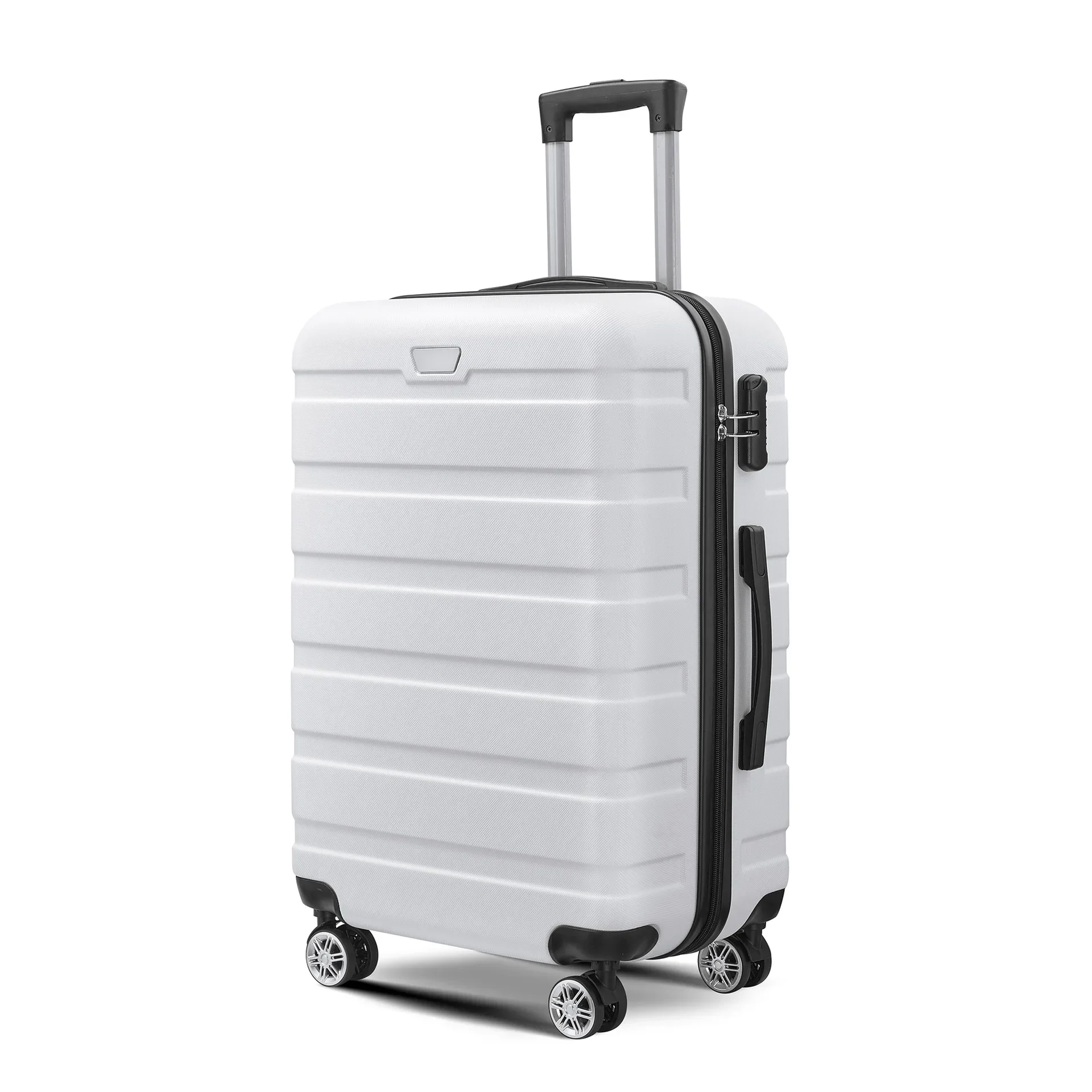 (1) Customized Three-piece Suitcase with Universal Wheels and Password