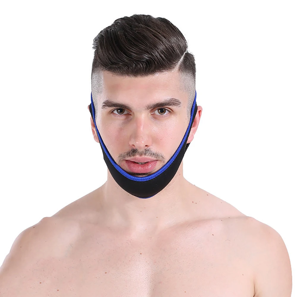 Benda snellente per il viso riutilizzabile, modellatore a V per il viso, cintura per sollevare il mento e le guance, cinturino per massaggio facciale, strumenti di bellezza per la cura della pelle del viso