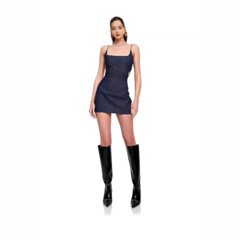 

Lioness Summer Sexy Strappy Dress for Women Fashionable Backless Cutout Waist-Defining Slim-Fit Bodycon Dress