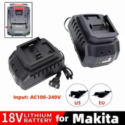 Makita 18v Battery Li ion Charger 18V 21V Electric Drill Electric Wrench Angle Grinder Charger Electric Tool Battery Charger