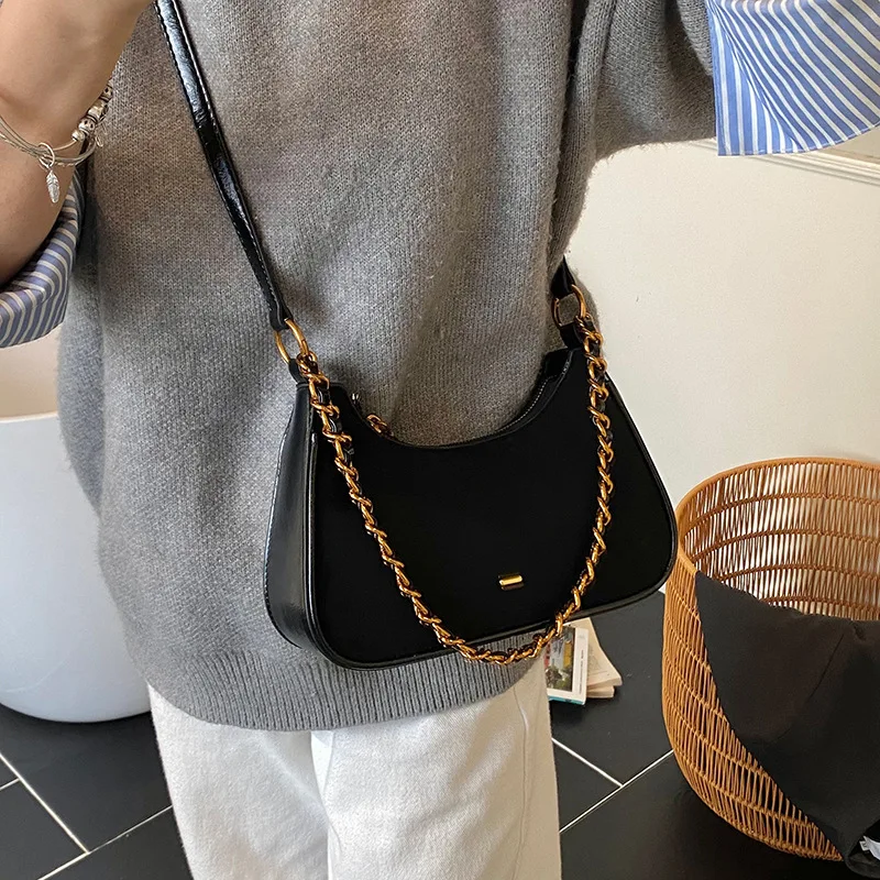 

025 New Vintage Crossbody Bag for Women, Genuine Leather Multi-way Shoulder Purse, Retro Chic Large Capacity Tote for Work