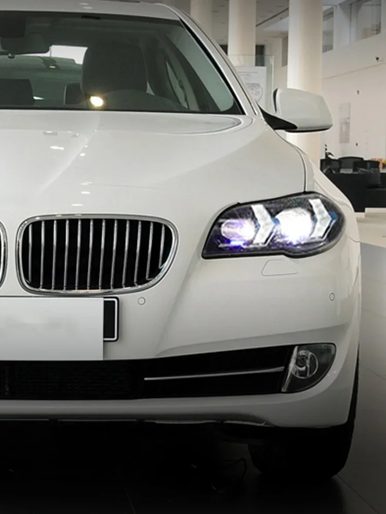 Voor Bmw F10 F11 F18 525I 530I 535Li 2010-2017 Led Auto Koplampen Montage Upgrade Bmw G30 G38 Stijl projector Lens Accessoires - afbeelding 2