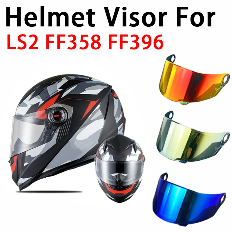 FF358 Visor Shield Windshield For LS2 FF396 FF300 Helmet Visor Motorcycle helmet accessories