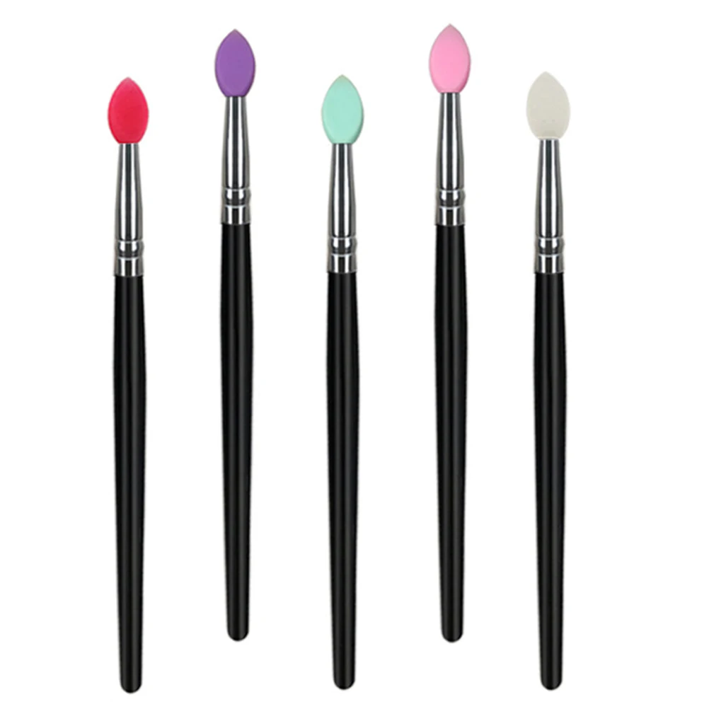 

5pcs Makeup Brush Set Lightweight Portable Travel Business Daily Cosmetics Brushes Eye Shadow Face Beauty Tool Sensitive Skin