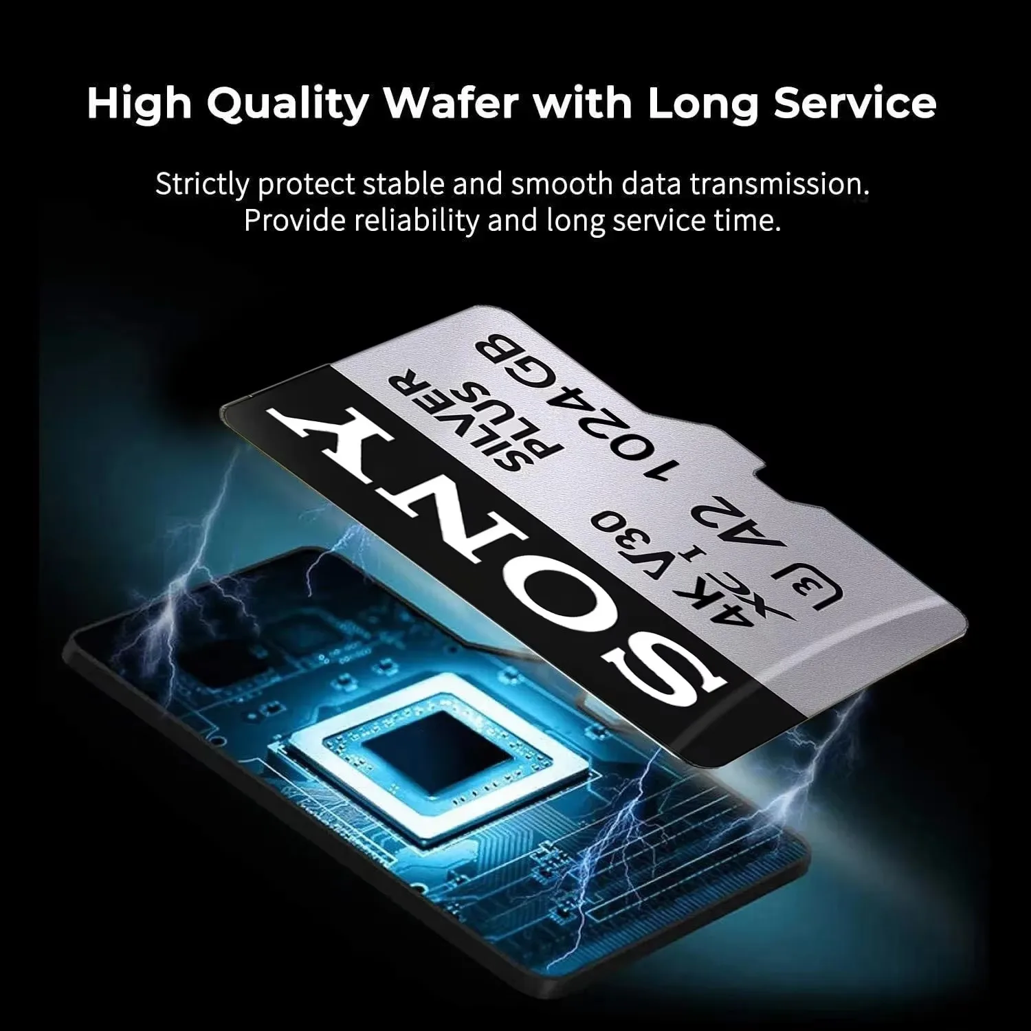 Immagine 3: Scheda Micro TF SD originale SONY da 1 TB, 512 GB, 256 GB, 128 GB, 64 GB, memoria flash ad alta velocità per fotocamera del telefono, GPS, console di gioco