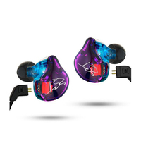 KZ ZST Dynamic Driver + Balanced Armature Hybrid Heavy Bass 2pin 0.75mm HIFI In-Ear Earphone Audiophile IEM