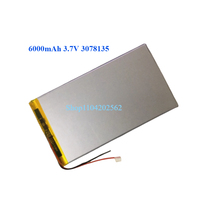 For WPSY Zzmy Capacity 6000mAh 3.7V 3078135 Tablet Battery