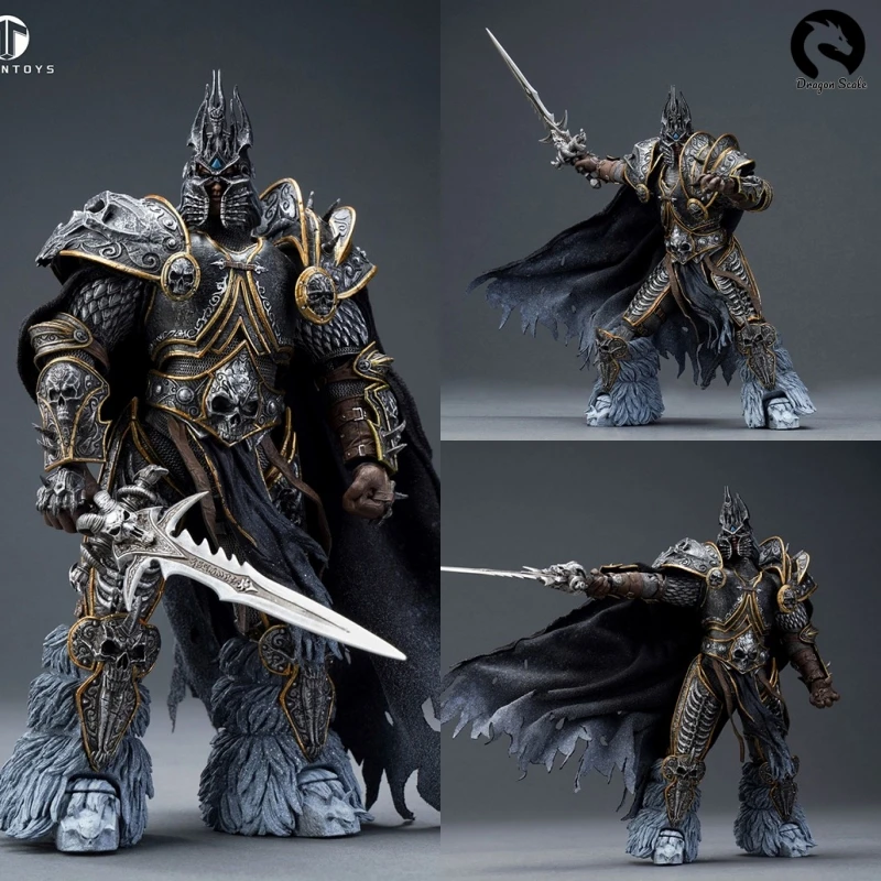 

Brand New In Stock Genuine TITAN Toys Arthas Prince Dead King Frost Knight TT001 1/12 Action Figure 6inch Full Set Model Toys