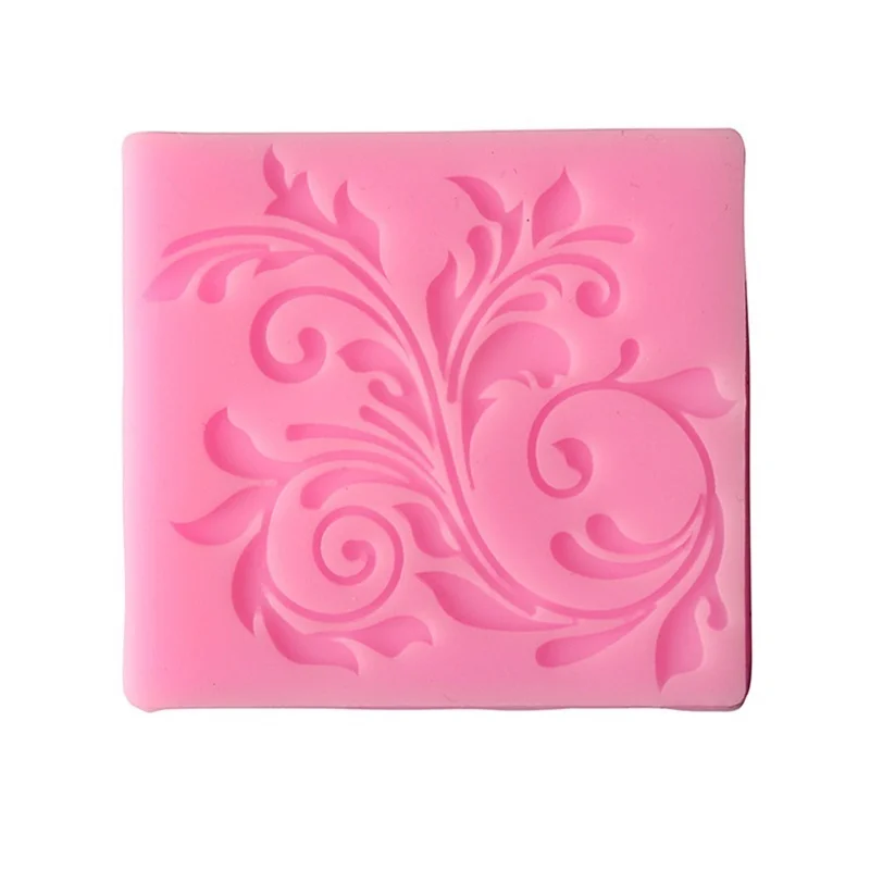 DIY Flower Lace Silicone Mold Fondant border Cake Decorating Tools Candy Chocolate Gumpaste Moulds Kitchen Baking Tools