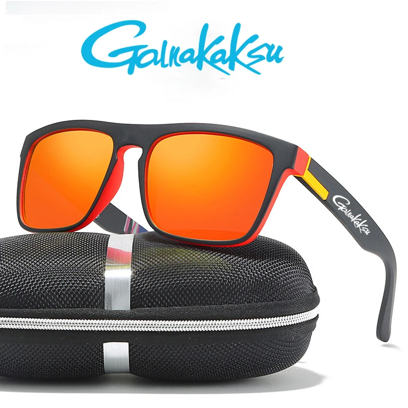 

Новинка 2023, Мужские поляризационные очки для рыбалки, модные солнцезащитные очки для спорта на открытом воздухе и альпинизма, с цветной пленкой