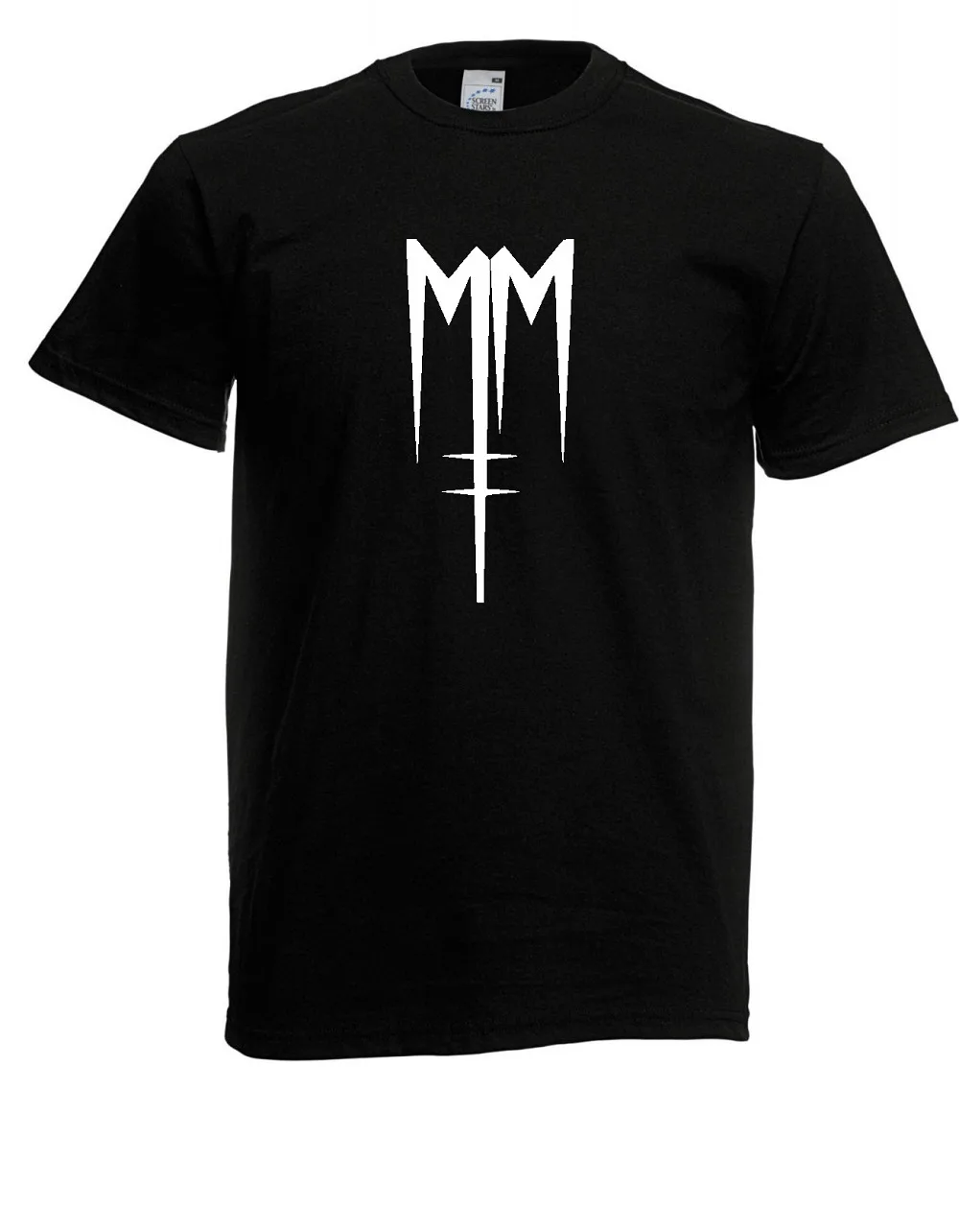 L-shirt dos homens como Marilyn Monroe T-shirt, tamanho até 5XL