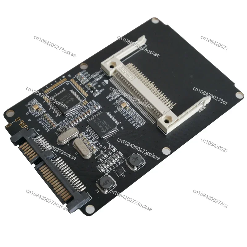 CF To SATA Hard Disk Adapter Card, Self-made CF Solid State Disk 2.5 Inch with Shell, Dual CF Card Slots, Group RAID