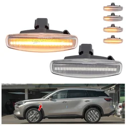 For Infiniti EX25 EX35 EX37 FX35 FX37 G25 G35 Q40 Q60 Q70 QX50 QX70 M25 M37 Dynamic Turn Signal Light Side Marker Repeater Lamp