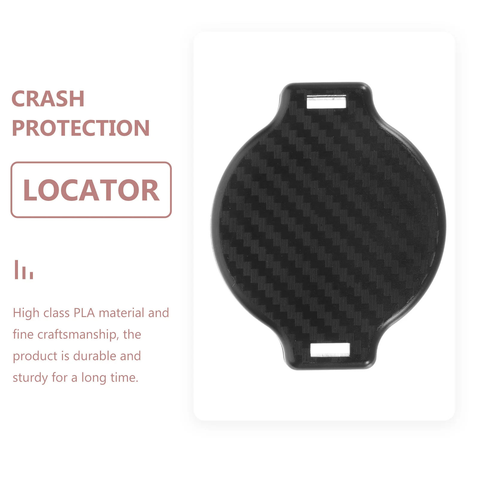 

1Set Bike Saddle Holder Anti-Lost Durable Bike Tracker Protective Case Solid Pla Material Holder