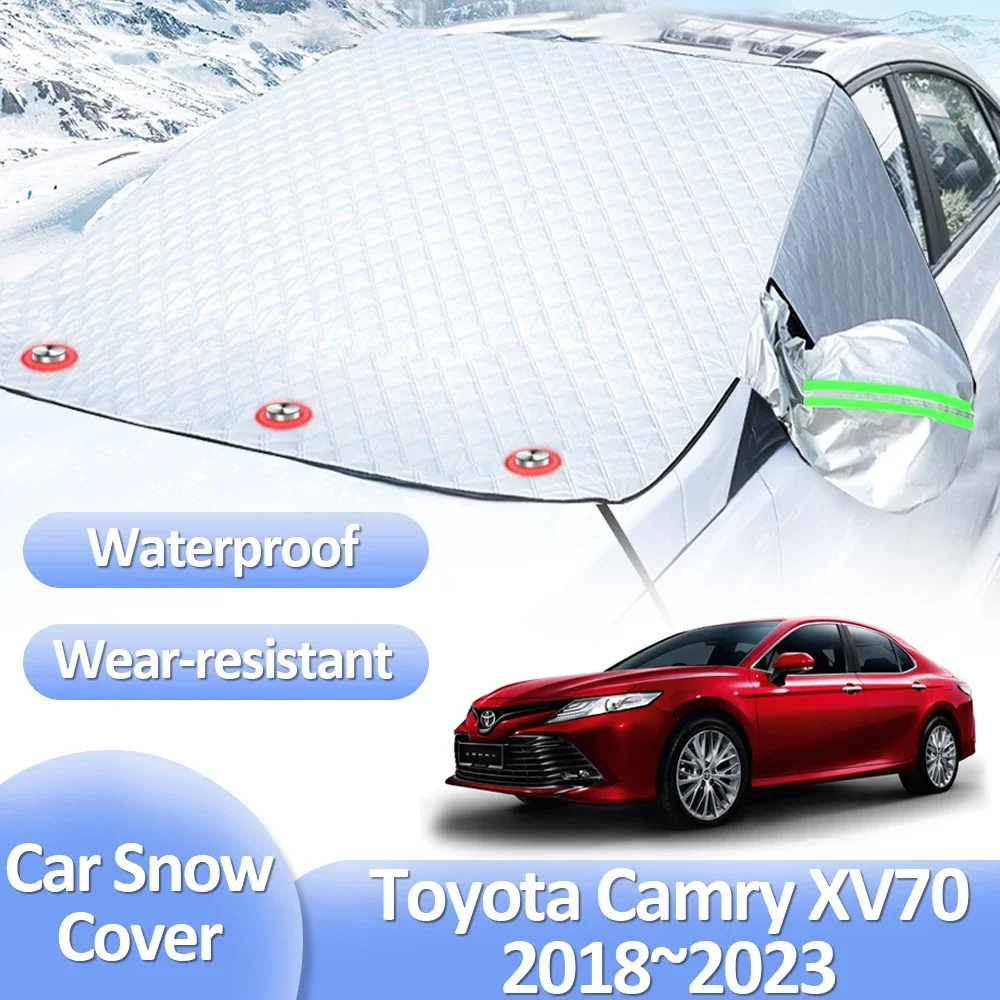 

Car Snow Cover for Toyota Camry XV70 Altis 2018~2023 Ice Protecti Windshield Sun Visor Cover Anti-Frost Exterior Auto Accessorie