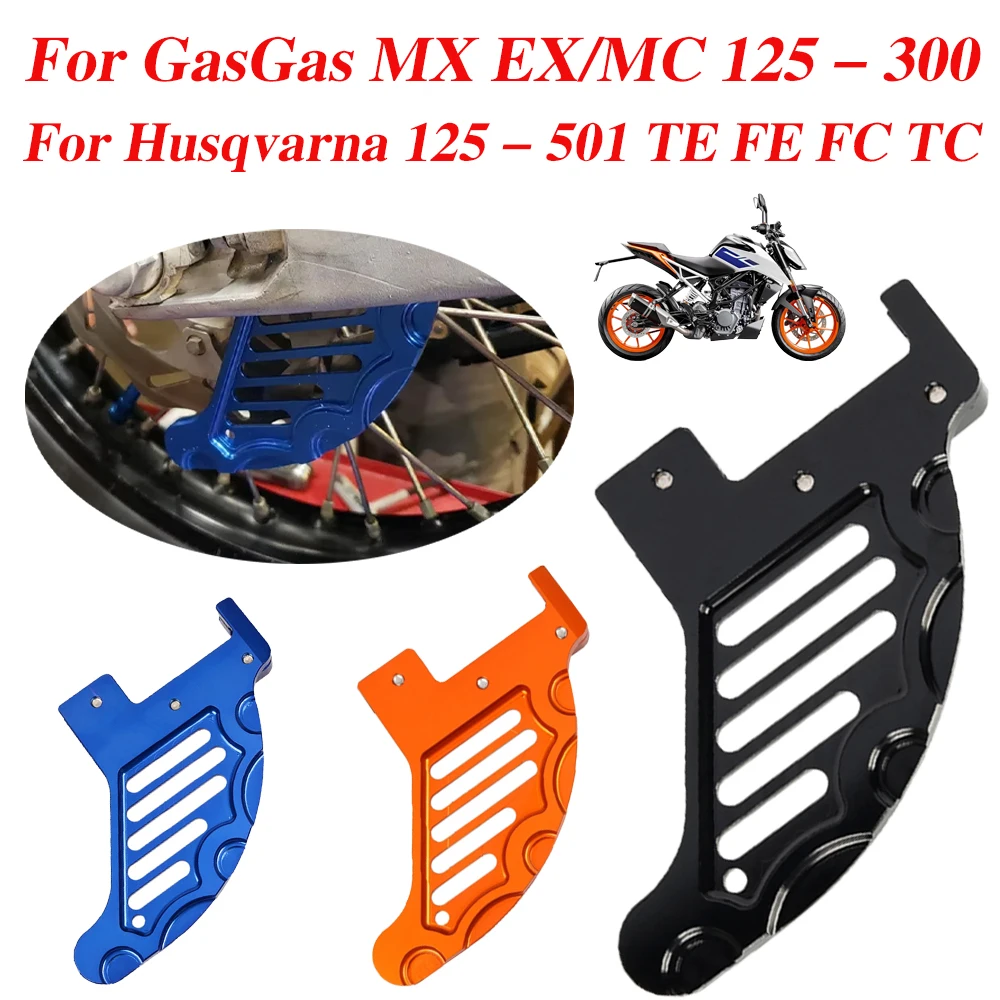 

For KTM SX SXF EXC XC XCF XCW XCFW 125 - 500 Husqvarna TE FE FC TC GasGas Motorcycle Accessories Rear Brake Disc Guard Protector