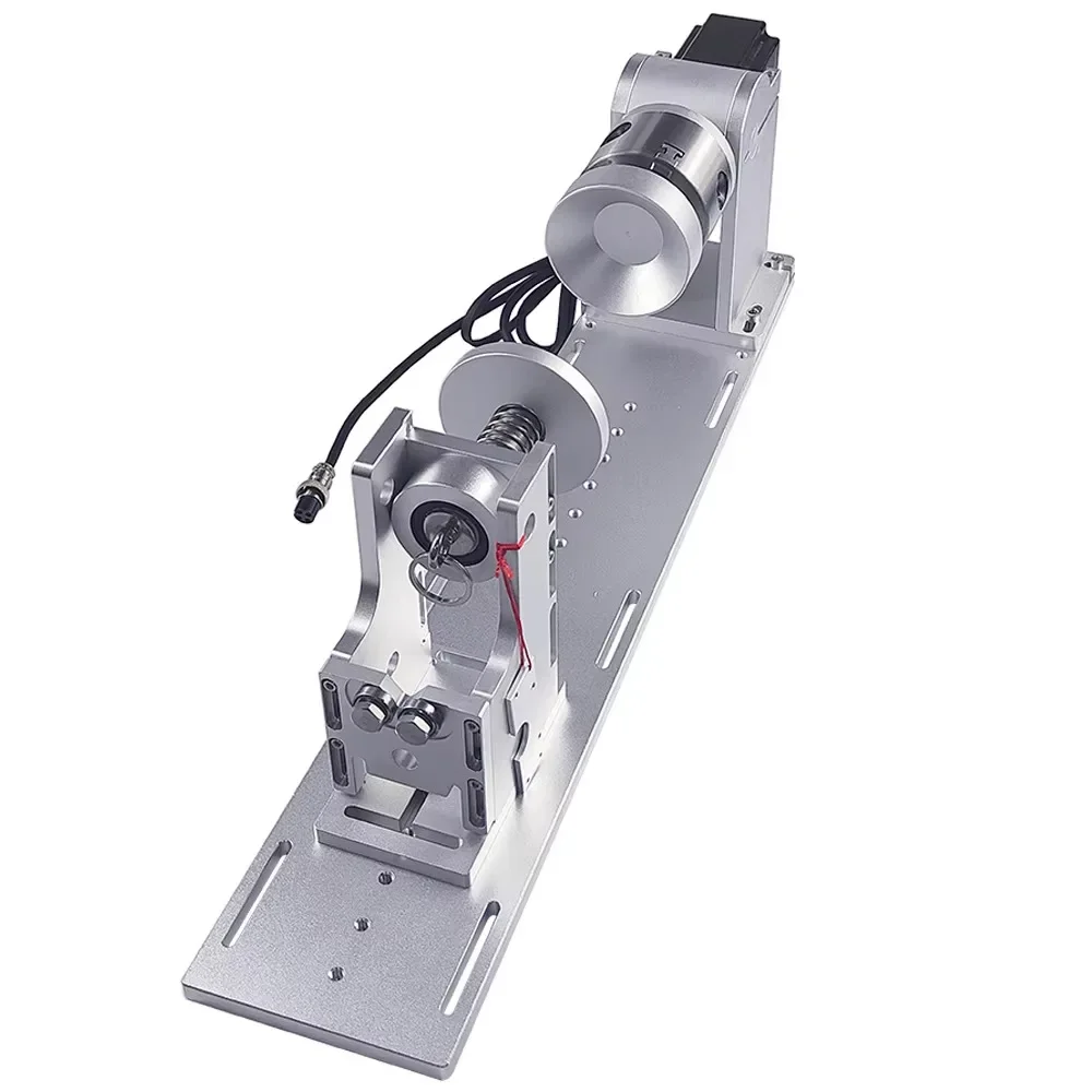 RA-D80 Rotary Shaft Tailstock Indexing Head Holder Suitable for CNC Laser Marking Machine
